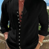Cazel | Camisa leve em algodão de mangas longas