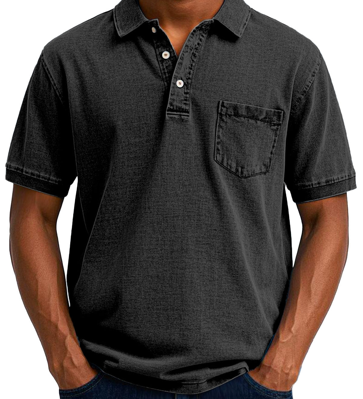 Cazel | Camisa Polo Vintage Descontraída para Homem