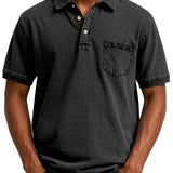 Cazel | Camisa Polo Vintage Descontraída para Homem