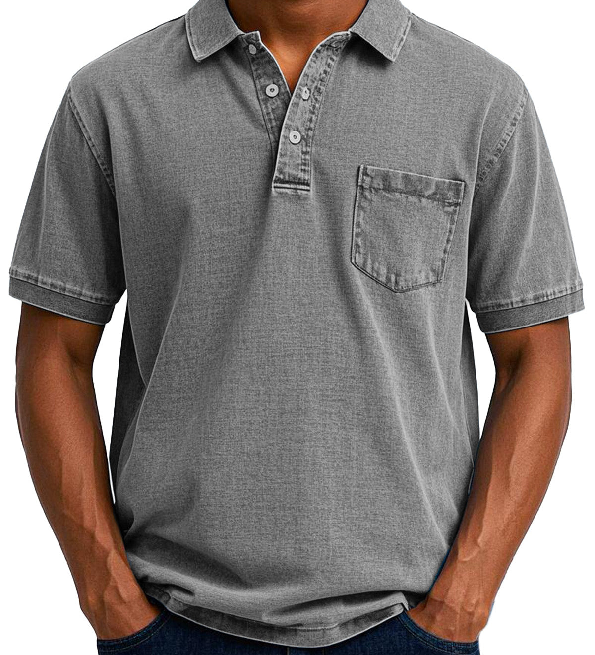 Cazel | Camisa Polo Vintage Descontraída para Homem