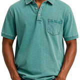 Cazel | Camisa Polo Vintage Descontraída para Homem