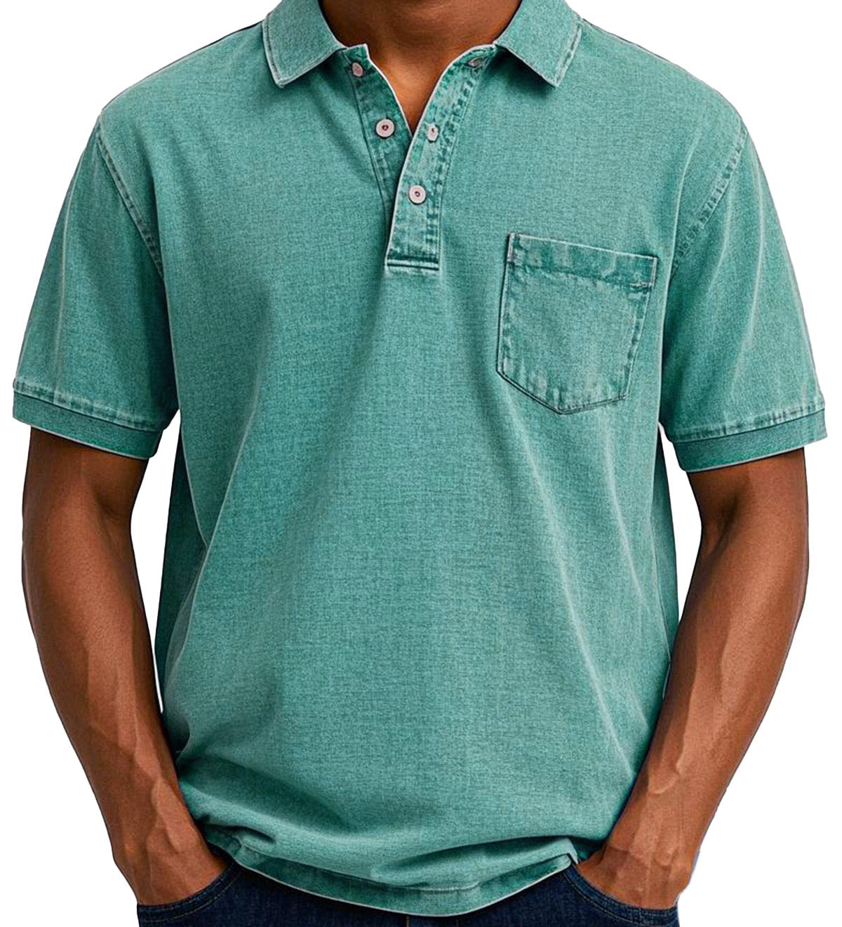 Cazel | Camisa Polo Casual Vintage Masculina