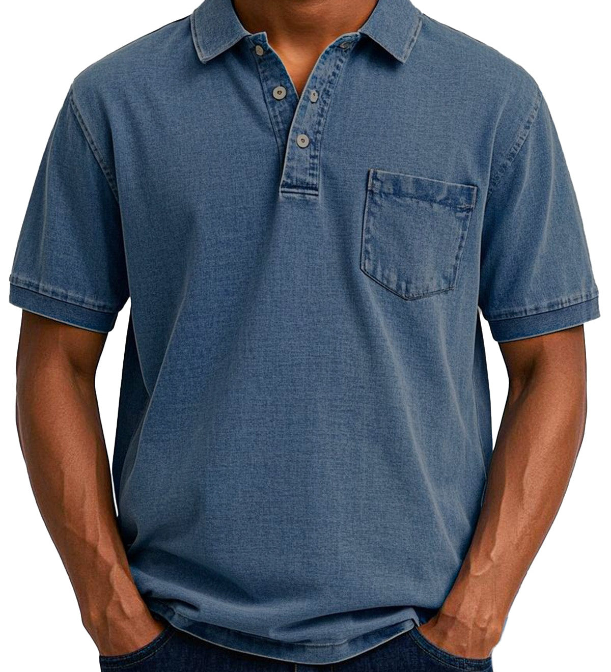 Cazel | Camisa Polo Casual Vintage Masculina