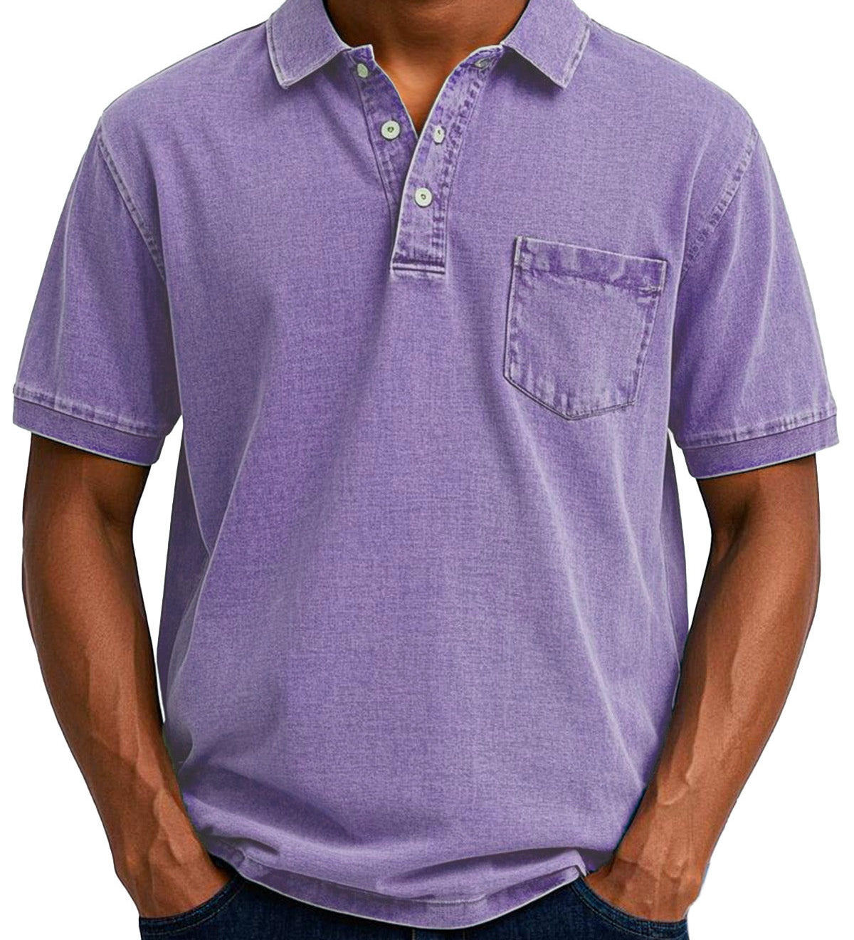 Cazel | Camisa Polo Vintage Descontraída para Homem