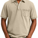 Cazel | Camisa Polo Casual Vintage Masculina
