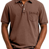 Cazel | Camisa Polo Vintage Descontraída para Homem