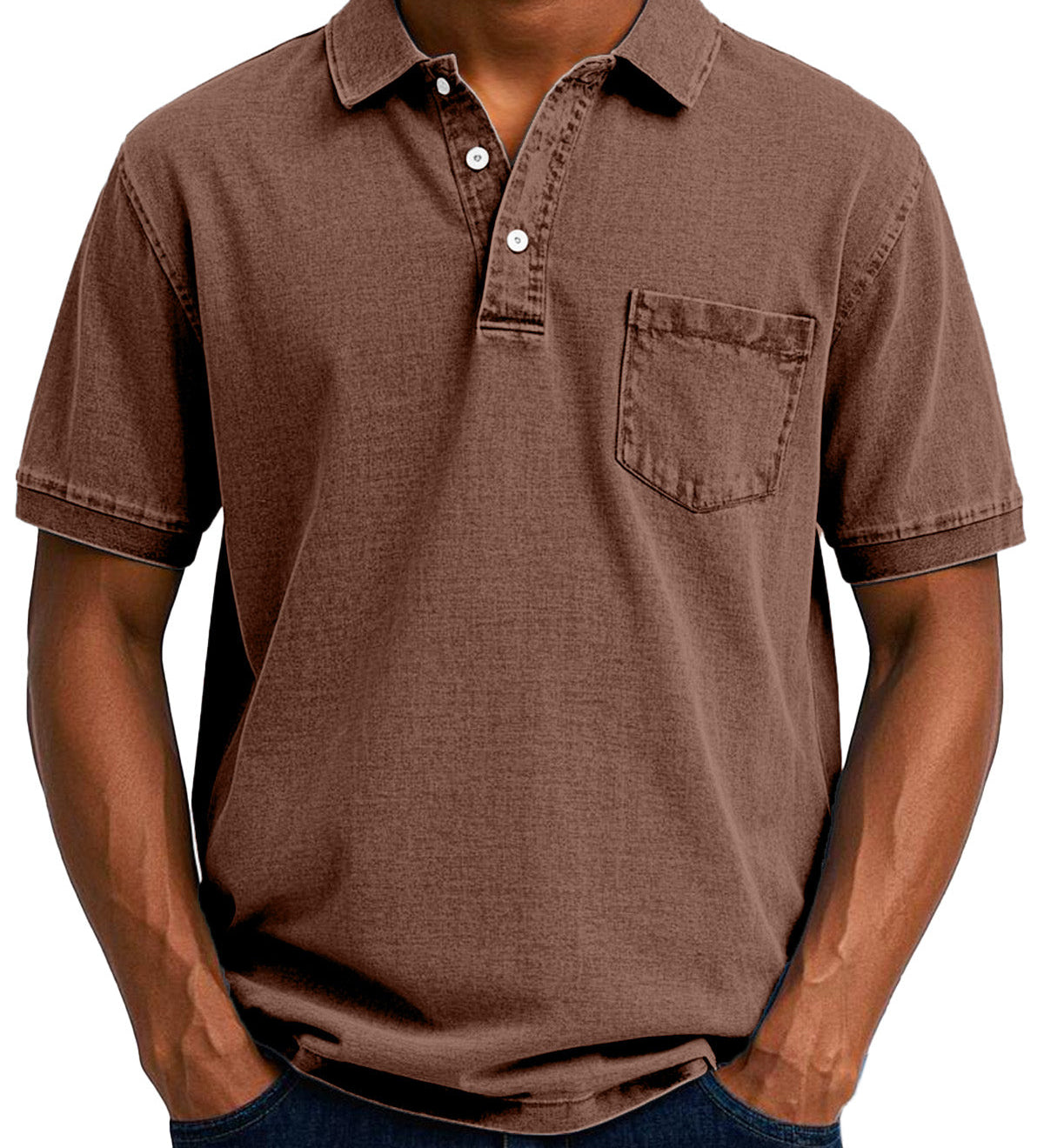 Cazel | Camisa Polo Casual Vintage Masculina