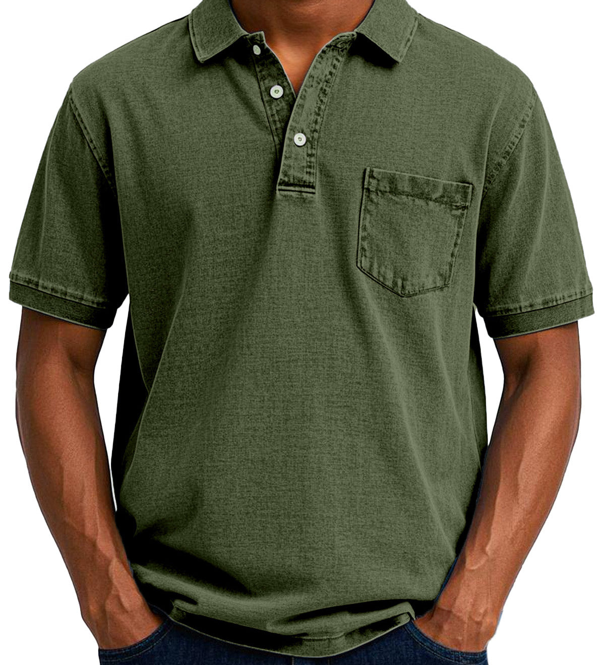 Cazel | Camisa Polo Vintage Descontraída para Homem
