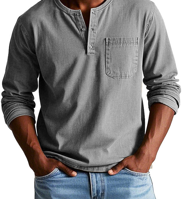 Cazel | Camisa Vintage de Mangas Longas