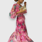 Marielle – Vestido floral elegante para momentos especiais