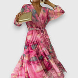 Marielle – Vestido floral elegante para momentos especiais