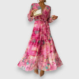 Marielle – Vestido floral elegante para momentos especiais