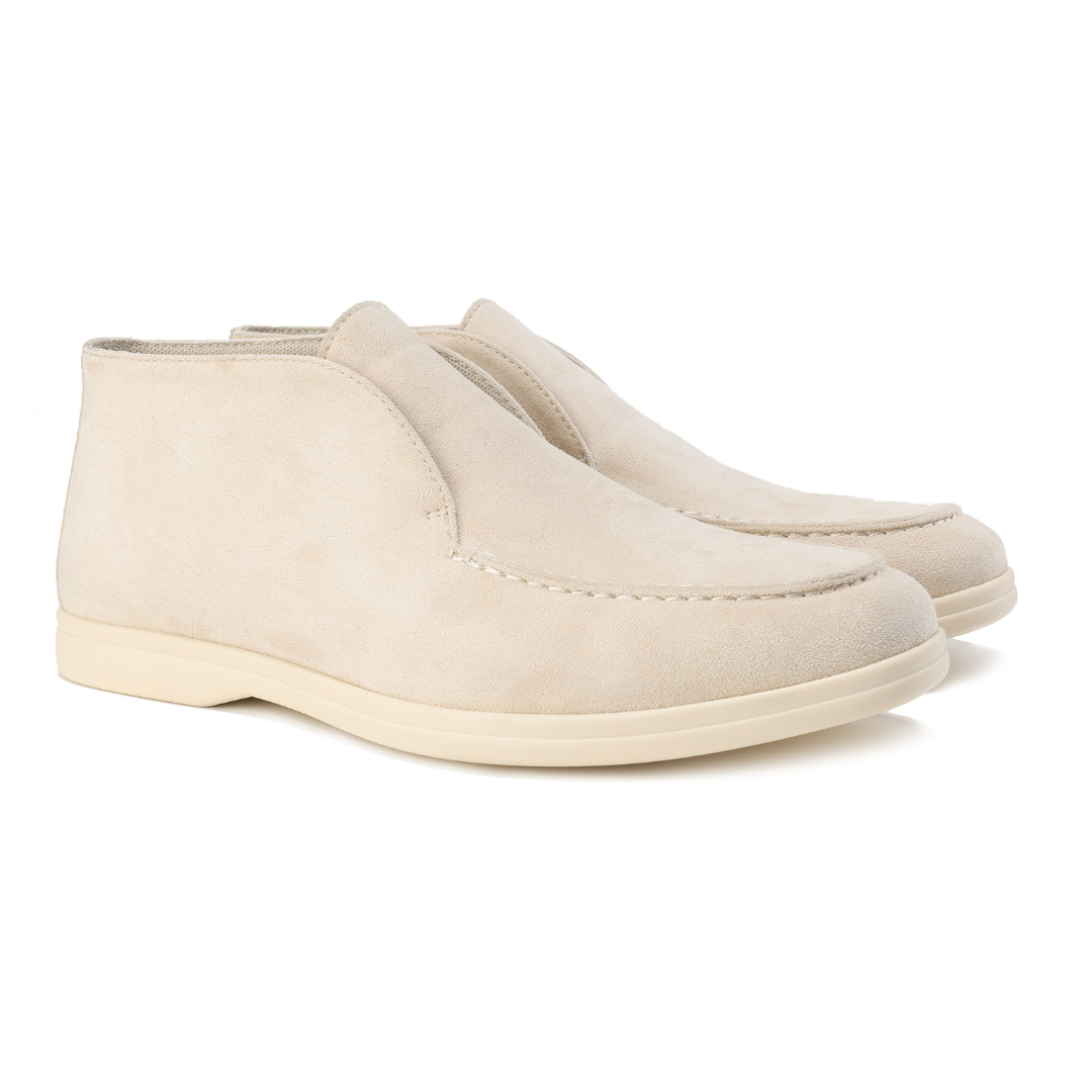 Cazel | Mocassins altos em camurça