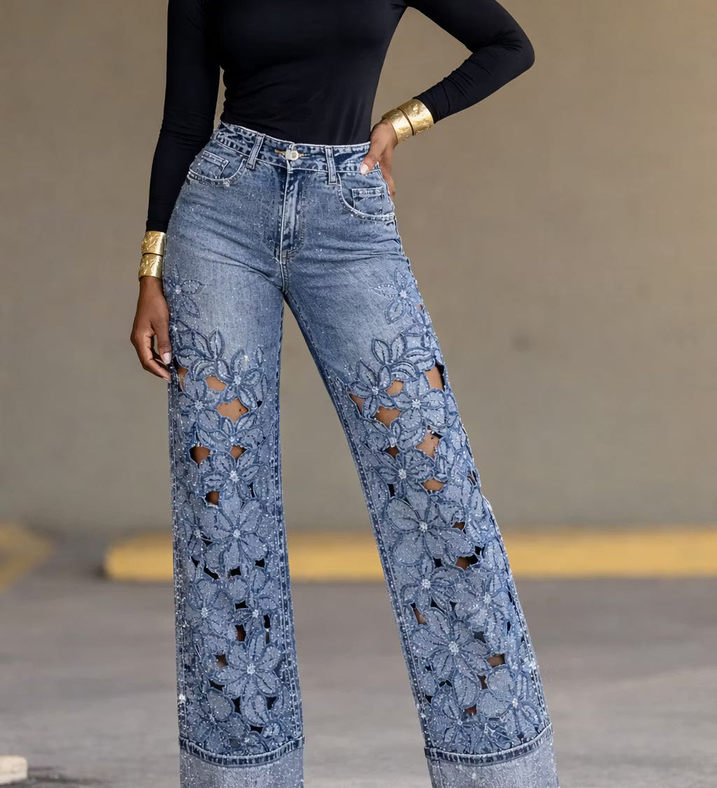 Calças Denim Bloom