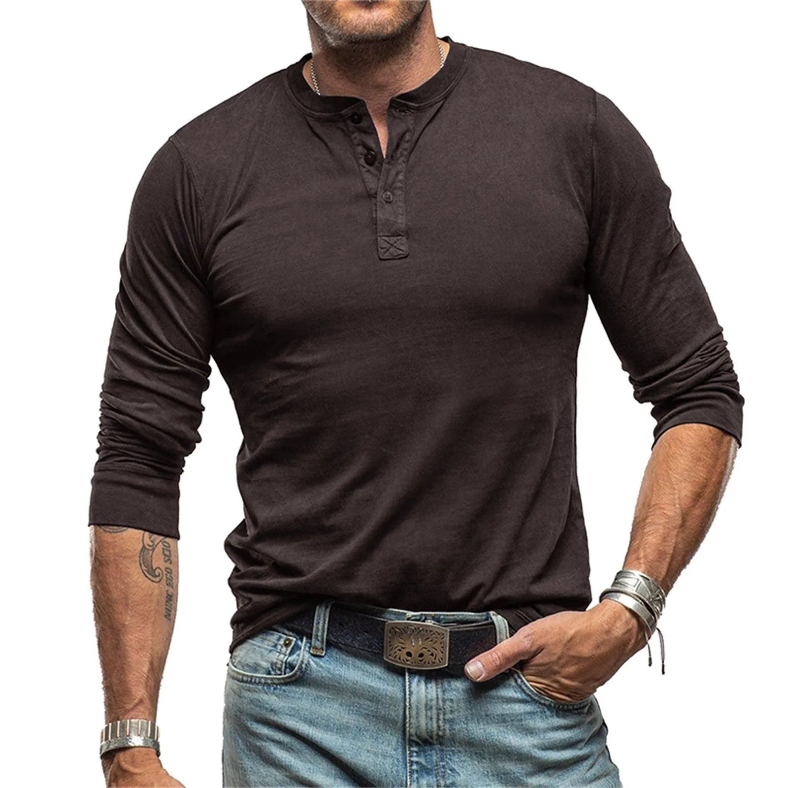 Cazel | Camisa vintage de mangas longas