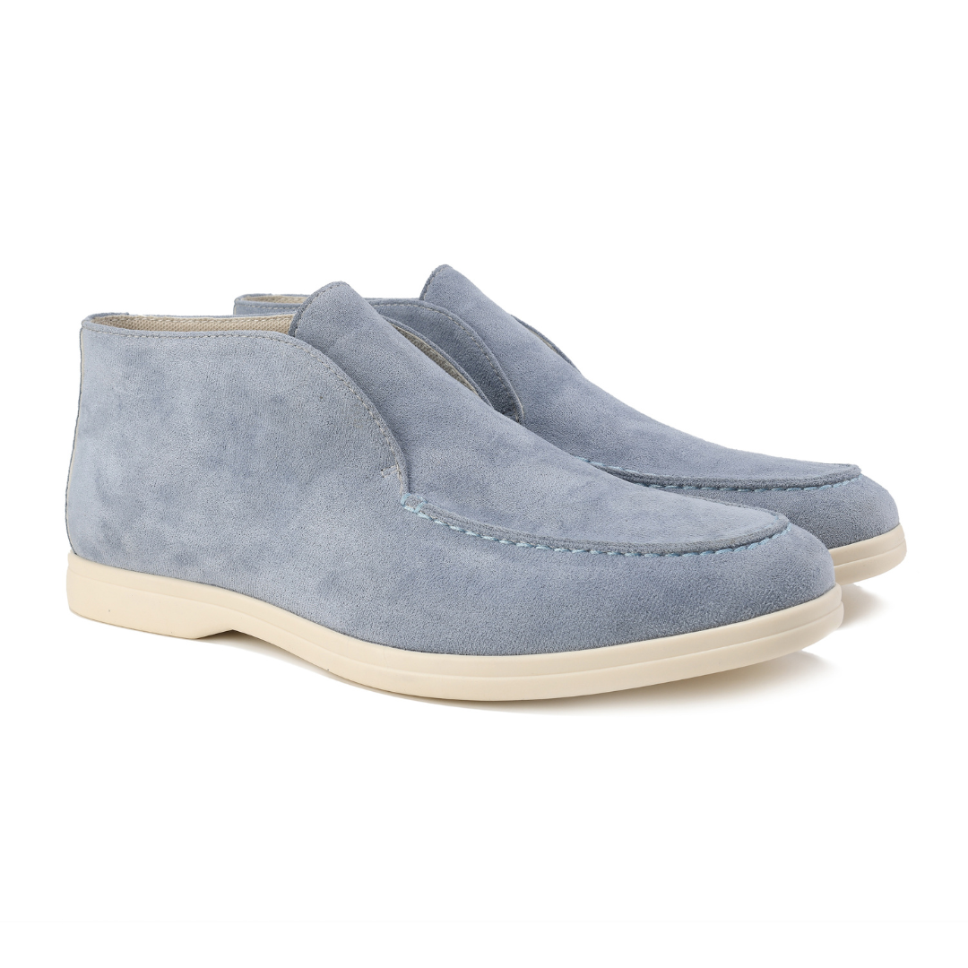 Cazel | Mocassins altos em camurça