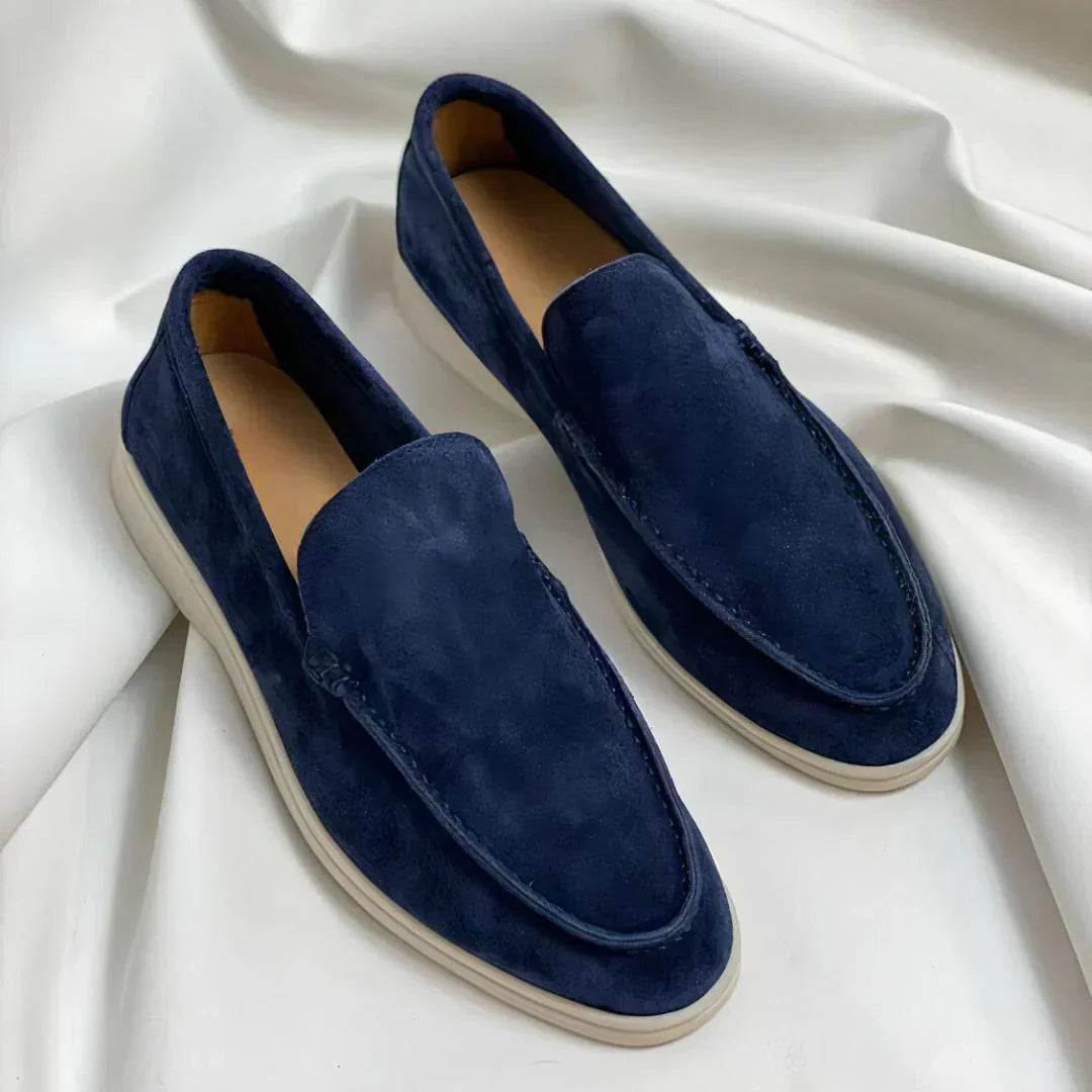 Cazel | Mocassins elegantes em camurça