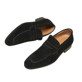 Cazel | Mocassins com fivela em camurça