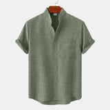 Cazel | Camisa Lisa de Algodão com Botões