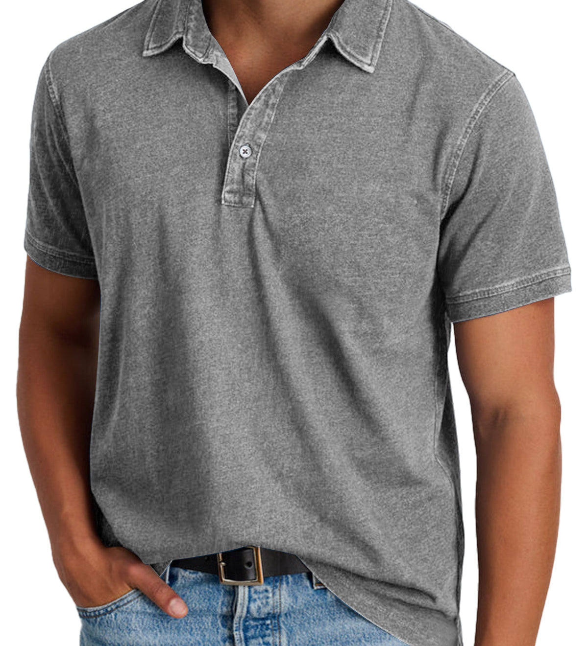 Cazel | Camisa Polo Masculina com Gola