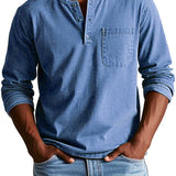 Cazel | Camisa Vintage de Mangas Longas