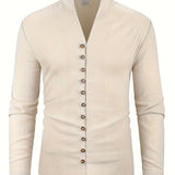 Cazel | Camisa leve em algodão de mangas longas