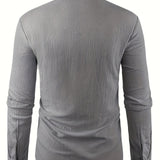 Cazel | Camisa leve em algodão de mangas longas