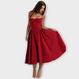 Gessiné - Mini Vestido Corsé Sem Mangas