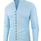 Cazel | Camisa leve em algodão de mangas longas
