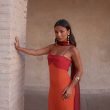 AZAHARA | Vestido Vintage com Costas Descobertas