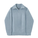 Cazel | Pullover Azure com fecho de zip a quarto
