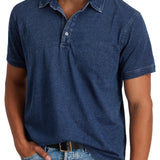 Cazel | Polo com colar para homens