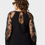 Celina - vestido midi clássico para ocasiões especiais