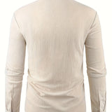 Cazel | Camisa leve em algodão de mangas longas
