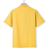 Cazel | Camisa elegante de mangas curtas