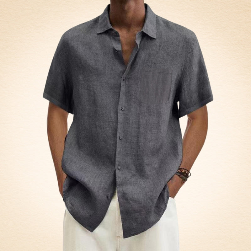 Cazel | Camisa elegante em linho