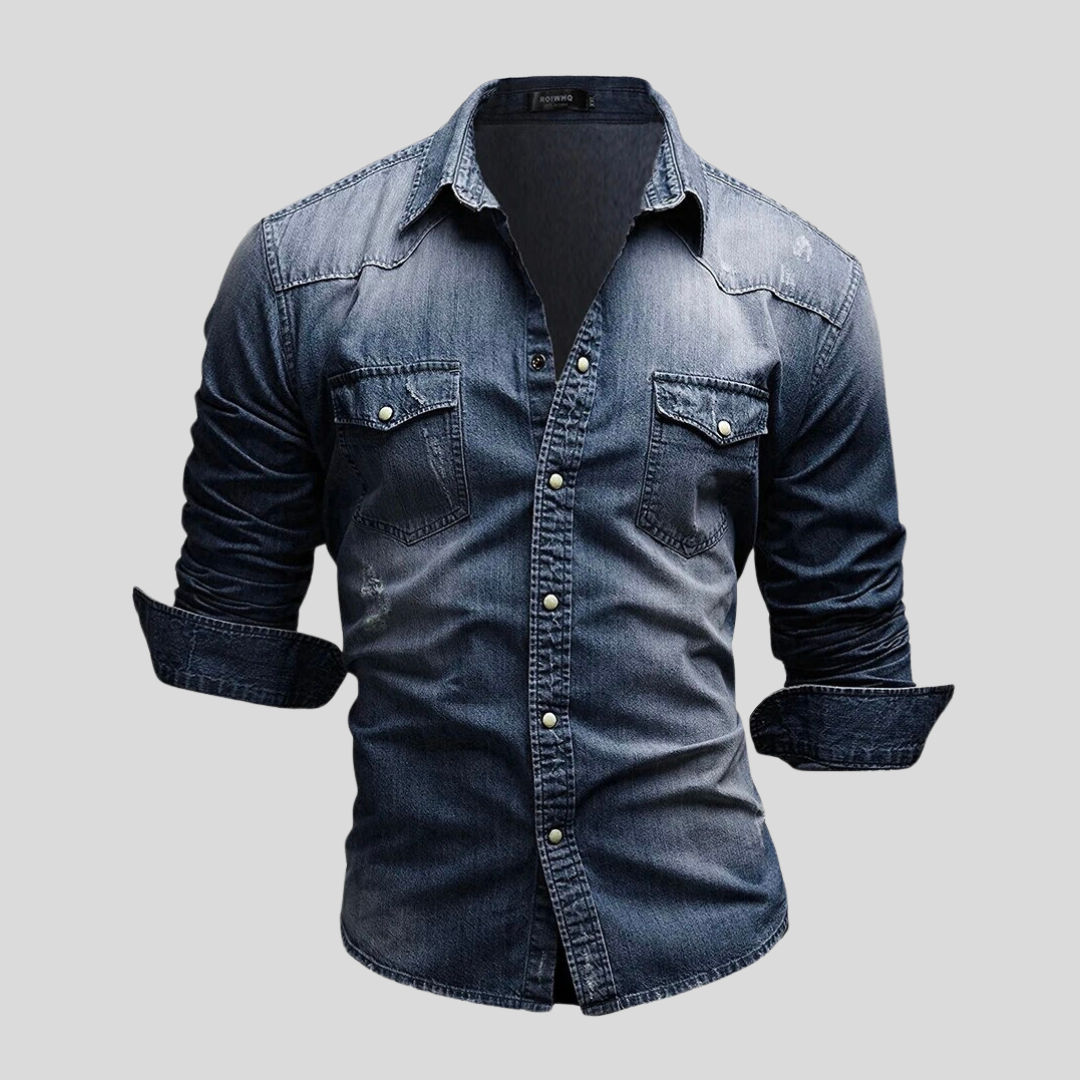 Cazel | Camisa de denim com estilo moderno