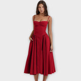 Gessiné - Mini Vestido Corsé Sem Mangas