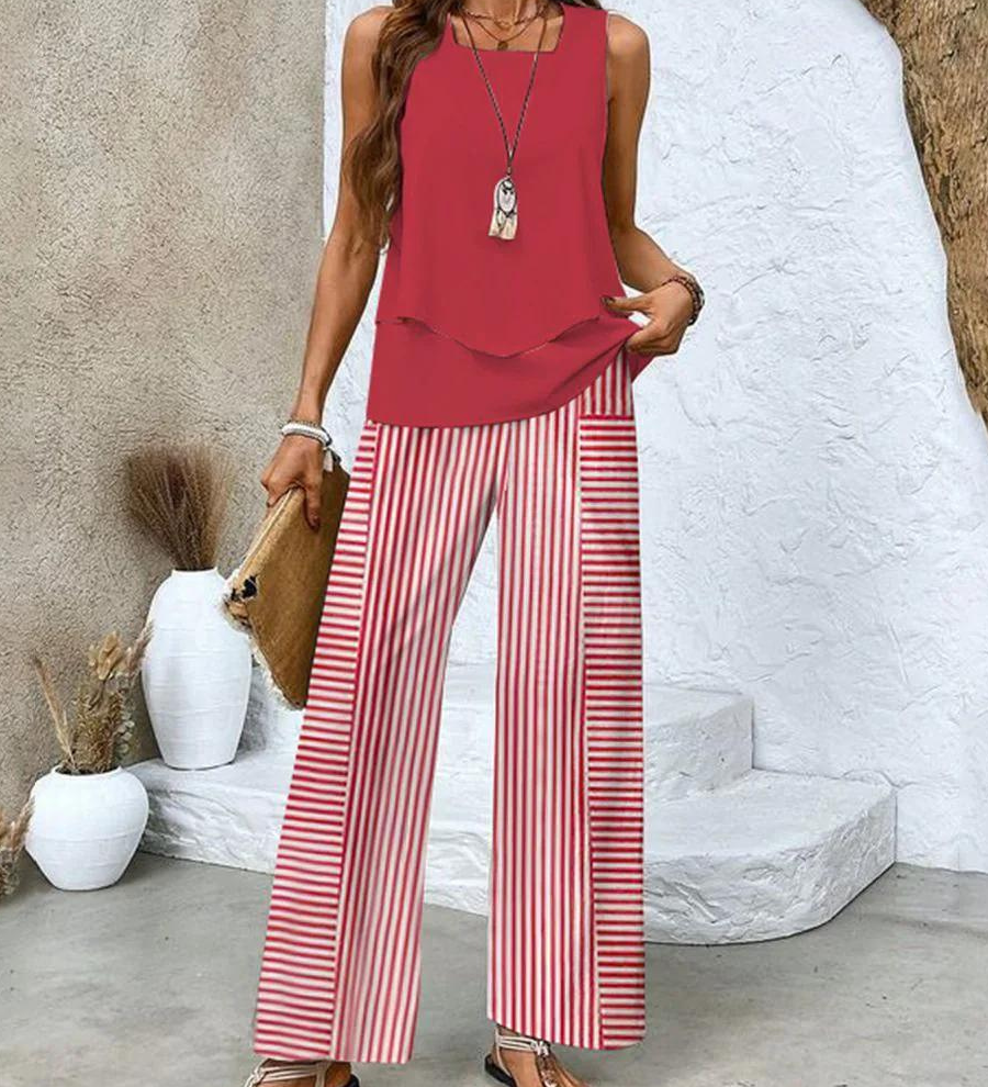 Jamie™ |  CONJUNTO DE VERÃO ELEGANTE