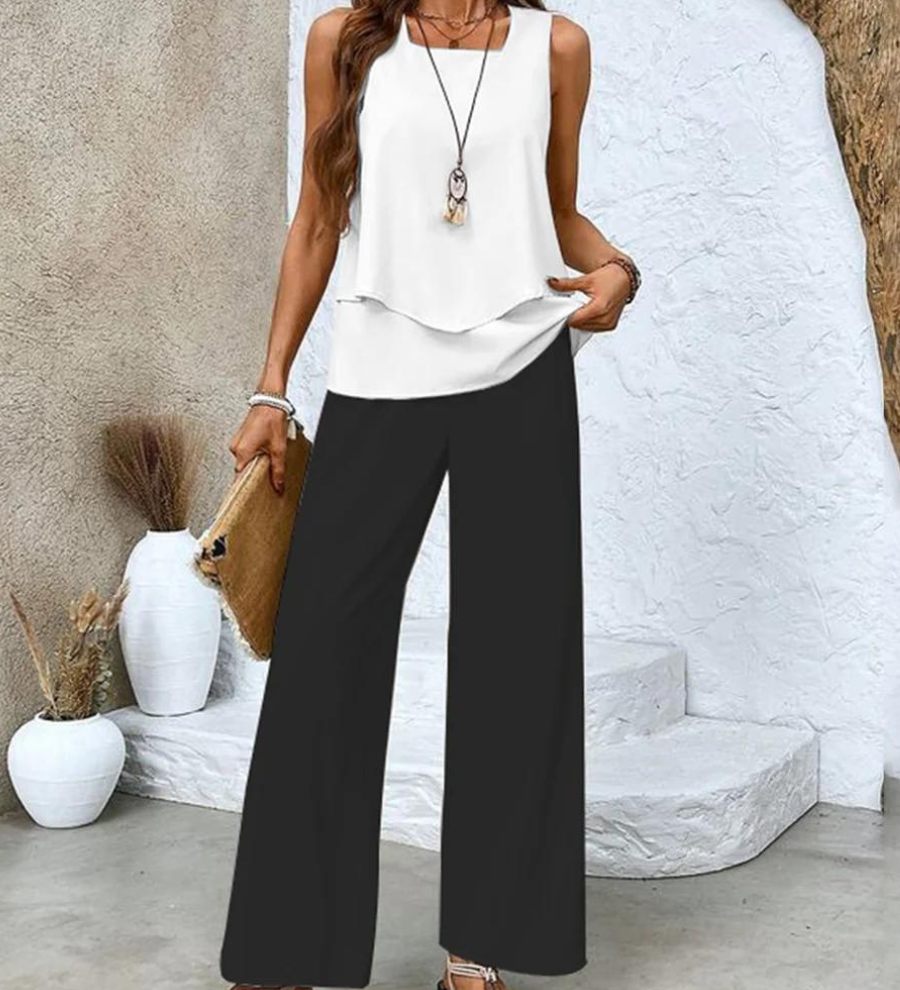 Jamie™ |  CONJUNTO DE VERÃO ELEGANTE