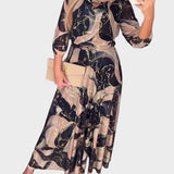 Anna - Vestido elegante de chiffon
