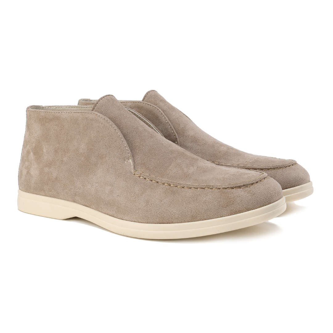 Cazel | Mocassins altos em camurça
