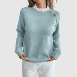 Emily™ - Camisola com Detalhes em Renda