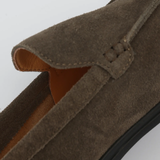 Mocassins em camurça de qualidade superior - Solas pretas
