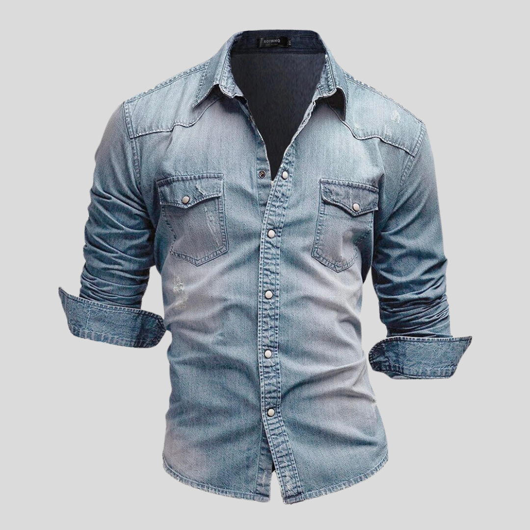 Cazel | Camisa de denim com estilo moderno