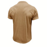 Cazel | T-shirt de gola redonda elegante com bolso