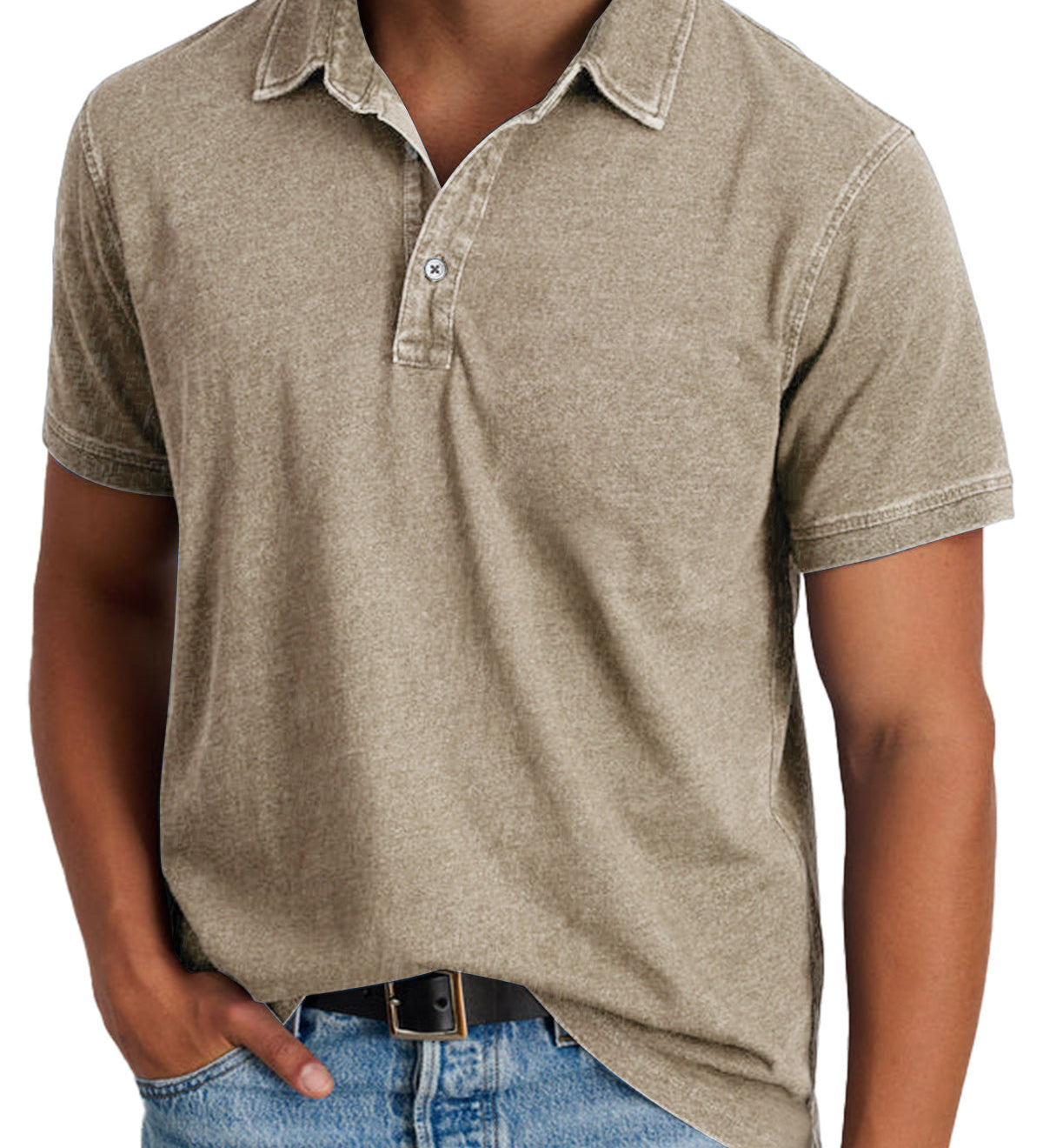 Cazel | Polo com colar para homens