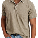 Cazel | Polo com colar para homens