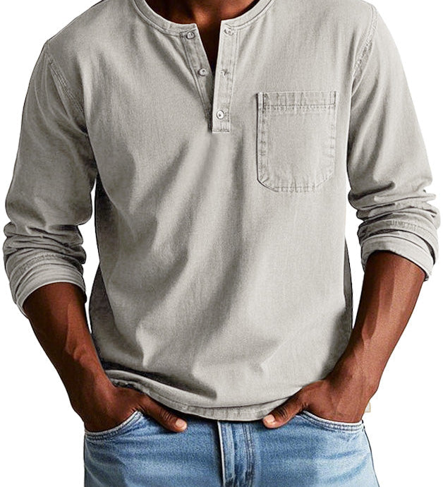 Cazel | Camisa Vintage de Mangas Longas