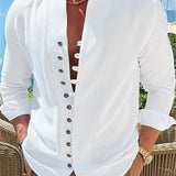 Cazel | Camisa leve em algodão de mangas longas